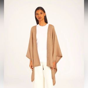 Cuyana alpaca wool square cape pre-owned